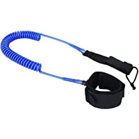 Los mejores  - NONMON Leash de Surf Inventos-8 10 11 Pies 7mm 8mm Correa Enrollada de Tabla de Surf-Cable Cordón Espiral TPU-Bobina de…